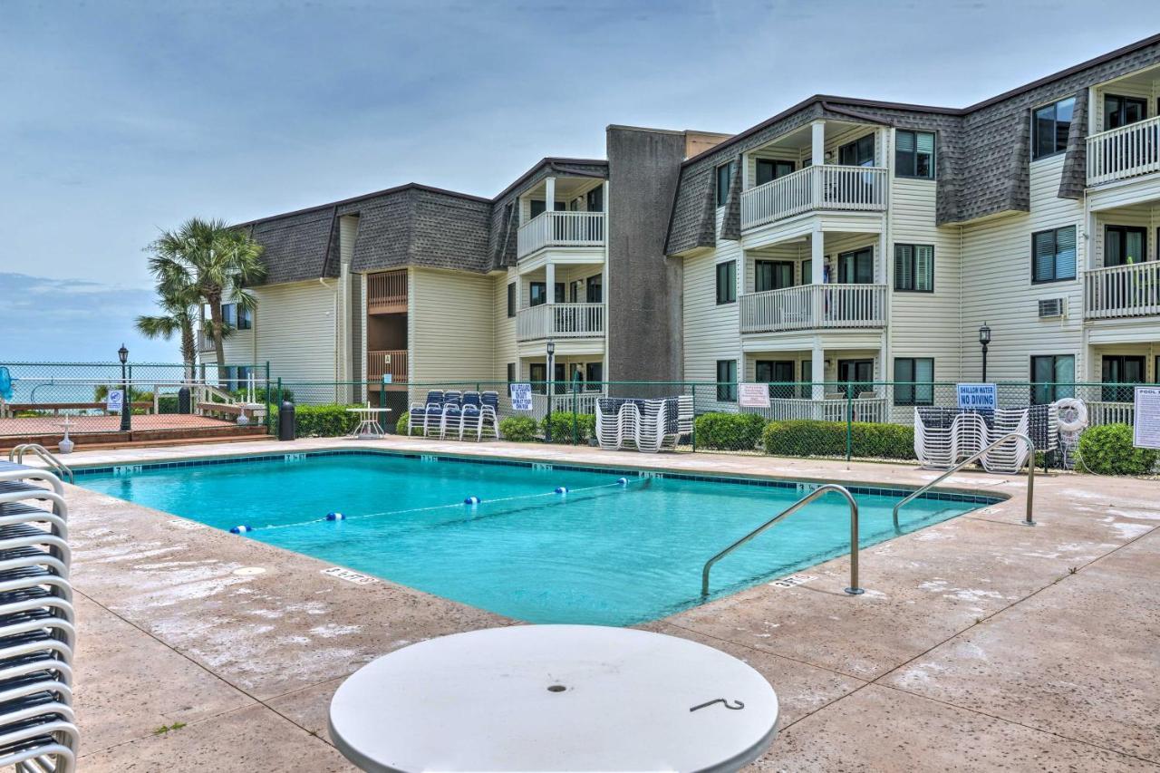 Beachfront Resort Condo With Pool View And Balcony! Myrtle Beach Zewnętrze zdjęcie