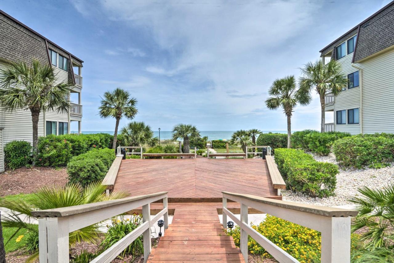 Beachfront Resort Condo With Pool View And Balcony! Myrtle Beach Zewnętrze zdjęcie