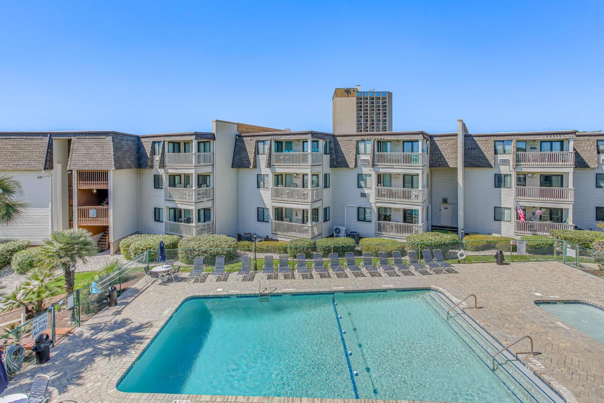 Beachfront Resort Condo With Pool View And Balcony! Myrtle Beach Zewnętrze zdjęcie